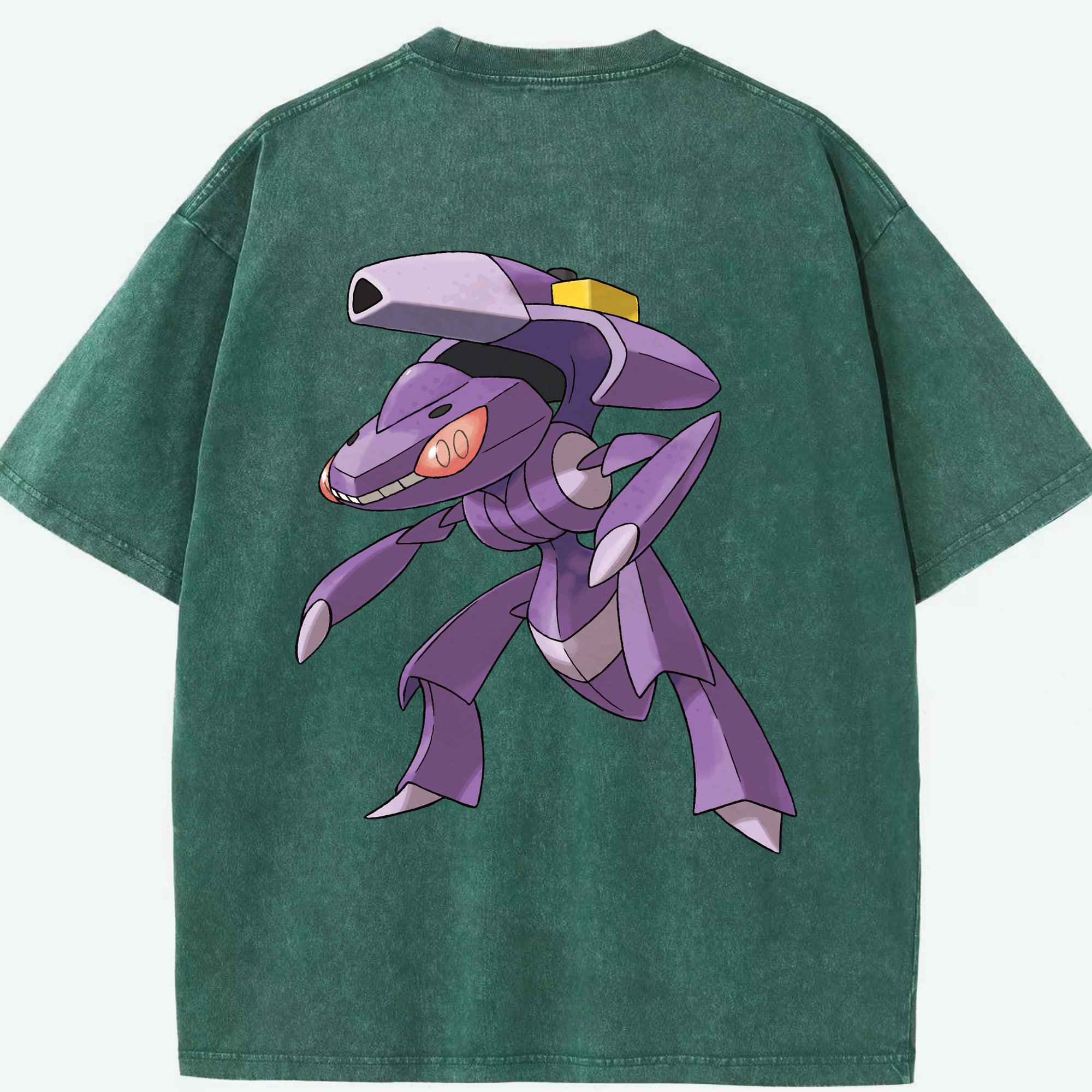 （画像用） ポケットモンスター Pokémon 綿100% ヴィンテージ風 半袖Tシャツ（背面プリント）